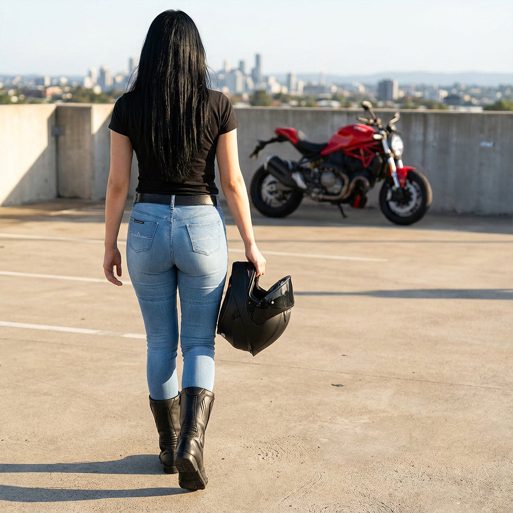 Sassy Girl Protective Motorcycle Jeans