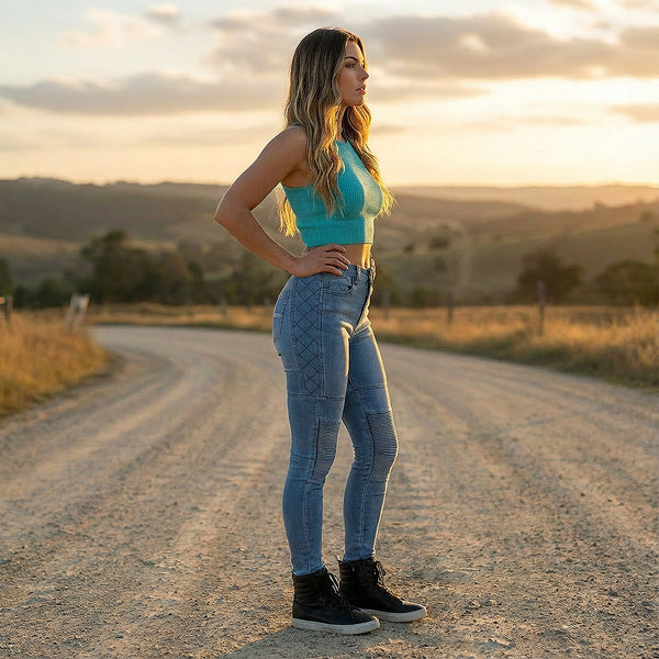 Sassy Girl Protective Motorcycle Jeans