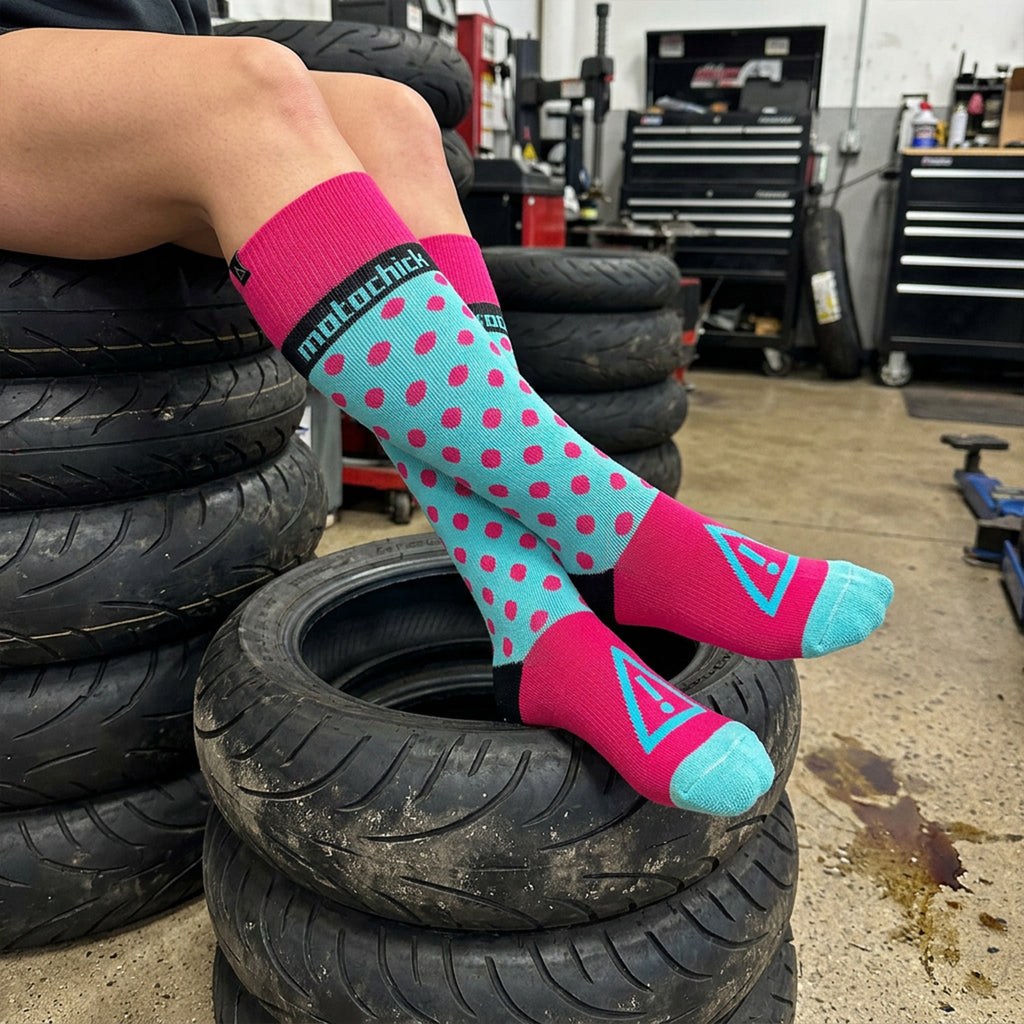 Sassy Girl Motorcycle Socks